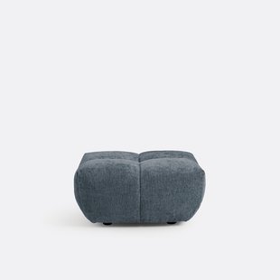 Poef, dik fluweel, L83 cm, Nuria