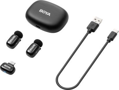 Boya Mini 2 Zwart voor Usb C