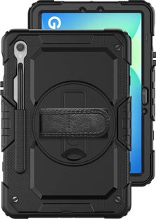 Just in Case Samsung Galaxy Tab S10 FE Plus Shockproof Case Zwart