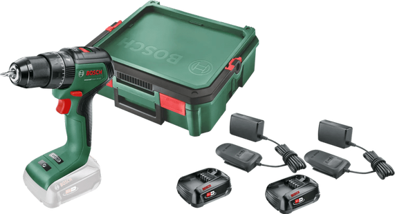 Bosch UniversalImpact 18V-60 2,5 Ah Accu (2x) SystemBox S Starterspakket