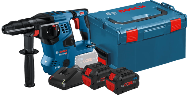 Bosch Professional GBH 18V-28 CF 8,0 Ah ProCORE Accu (2x) Starterspakket