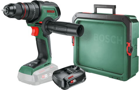 Bosch AdvancedImpact 18V-80 + 2.5 Ah accu (1x) + SystemBox S