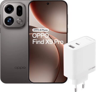 OPPO Find X9 Pro 512GB Grijs 5G + OPPO SuperVOOC Oplader 80W