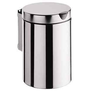 Emco System 2 afvalemmer rond edelstaal 355300100