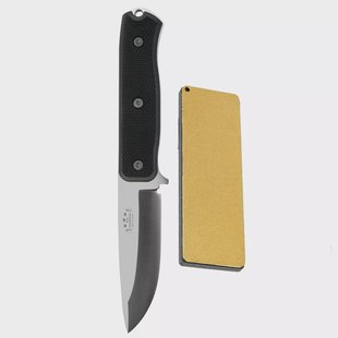 Fällkniven F1x Elmax met Fällkniven DC4 slijpsteen