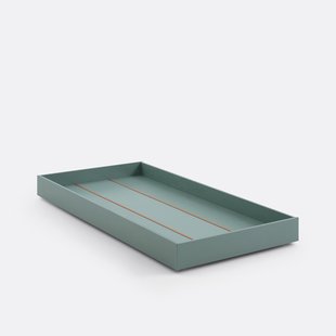 Bedlade in retro vintage stijl, 1 persoon, Adil