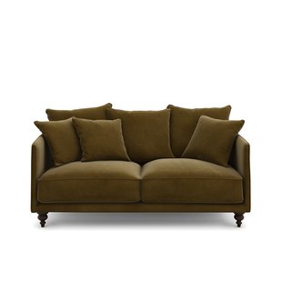 3-zits compacte fluwelen zetel, Lazare