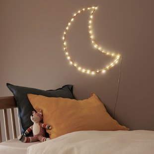 Lumineuze maan met led's, Omara