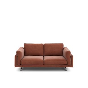 Bank in fluweel, 2-zit, César