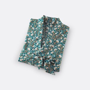 Kimono badjas in zuiver voilekatoen Kalyan