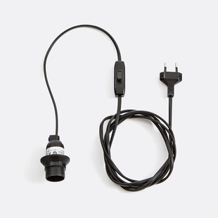 Elektrische kabel voor wandlamp fitting E14 Baulind