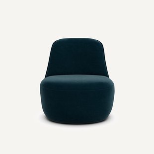 Fluwelen draaifauteuil Rosebury