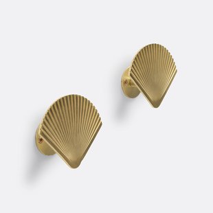 Set van 2 metalen kapstokken, Alcante