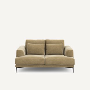 Bank stonewashed fluweel, 2-zit, Marsile