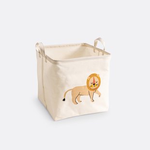 Vierkante mand met leeuw motief, Junglito