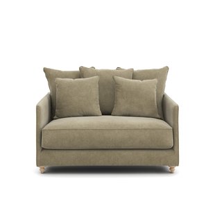 Bank 2-zit, omvormbaar.,stonewashed fluweel, Lazare