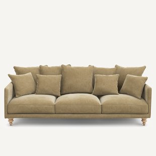 Bank stonewashed fluweel, Lazare