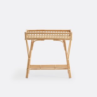 Wandtafel in rotan en bamboe, Nyla