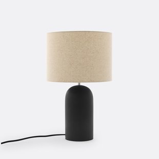 Tafellamp in beton en linnen, Emna