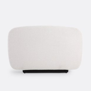 Hoofdbord in bouclette stof, Mila