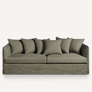 Bankhoes in stonewashed dik linnen Neo Chiquito