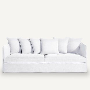 Bankhoes in stonewashed dik linnen Neo Chiquito