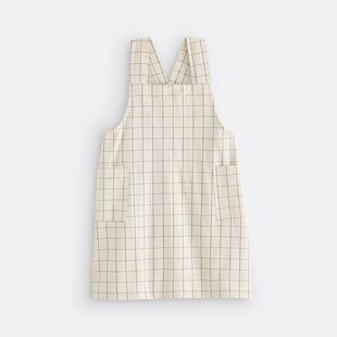 Japanse schort, geweven/geverfde ruiten, Tissala