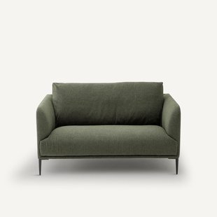 Bank 2-zit, mêlee bouclette effect Oscar design E.Gallina