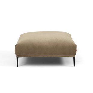 XL voetenbank in fluweel, Oscar, ontwerp E.Gallina