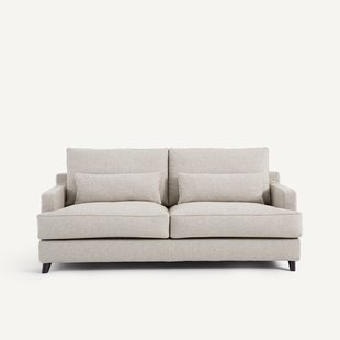 Omvormbare bank in getextureerd viscose/linnen, Alwine