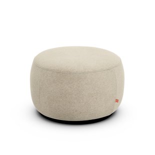 XL voetenbank in linnen fluwelen, Rosebury, ontwerp door Emmanuel Gallina