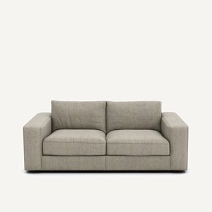 Compacte bank 3-zit in tweed, Skander