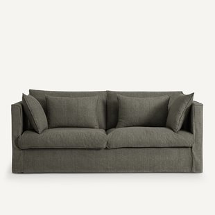 3- of 4-zitsbank, van katoen/linnen, CAMILLE