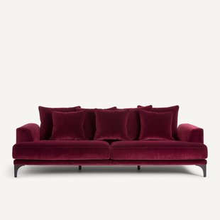 Bank van fluweel linnen, Armento