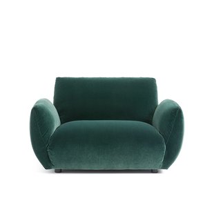 Fauteuil in fluweel, Spogano