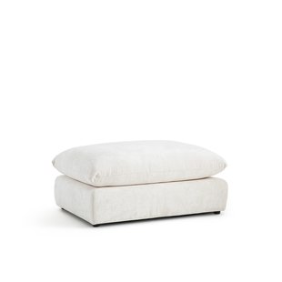 Moduleerbare poef, getextureerd fluweel, Malo