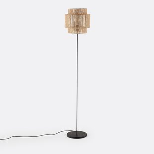 Staande lamp in ijzer en hennep, Yaku