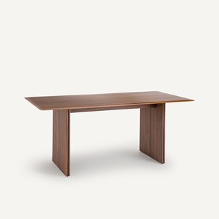 Tafel in massief notenhout en fineer L180 cm, Minela