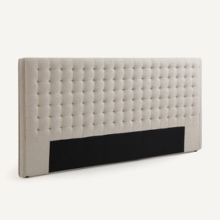 Gestoffeerd hoofdbord L220cm structuurstof Alezan