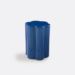 Bijzettafel of nachtkastje in bloemvorm, in keramiek Jelly