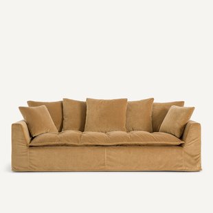 Zitbank fluweel-linnen, Otavia