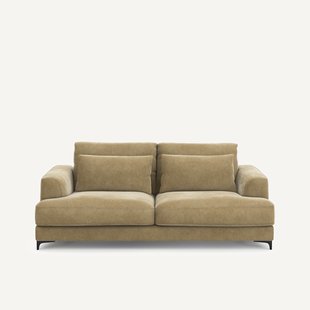 3-zits slaapbank van stonewashed fluweel, Marsile