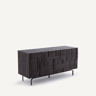 Ladekast 6 lades en gebeitst iepenfineer, Kimal