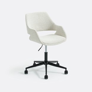 Bureaustoel in bouclette, Harlan