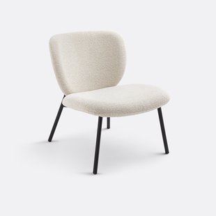 Gestoffeerde loungestoel Belvini