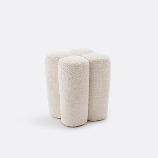 Vintage polyester poef, Mariane