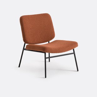 Fauteuil van bouclette Sarlia