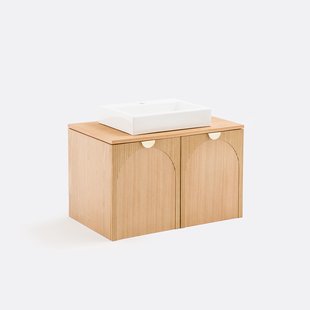 Hangwastafel met 2 deuren, Gisela