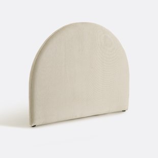 Hoofdbord in ribfluweel, Bowy