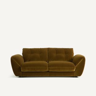 Omvormbare 3-zitsbank van fluweel Edgar